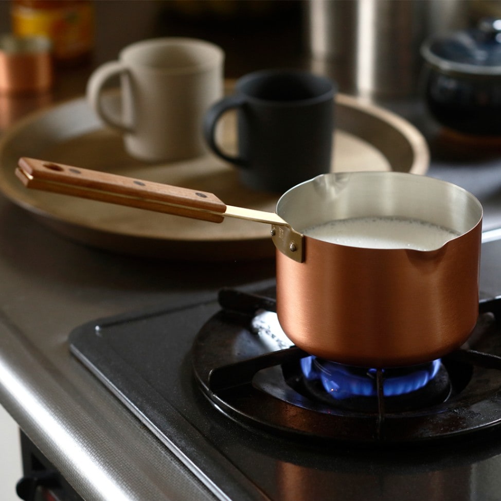 銅製木柄ミルクパン （保堂×cotogoto） | 鍋 | cotogoto