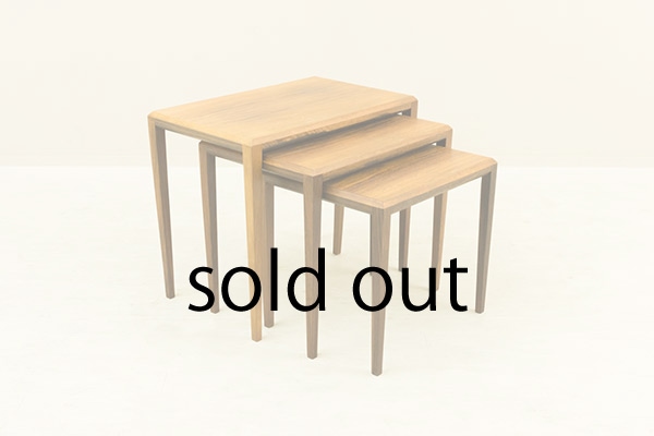 ローズウッド ネストテーブル 北欧家具 通販 CLOVERSKY/クローバースカイ