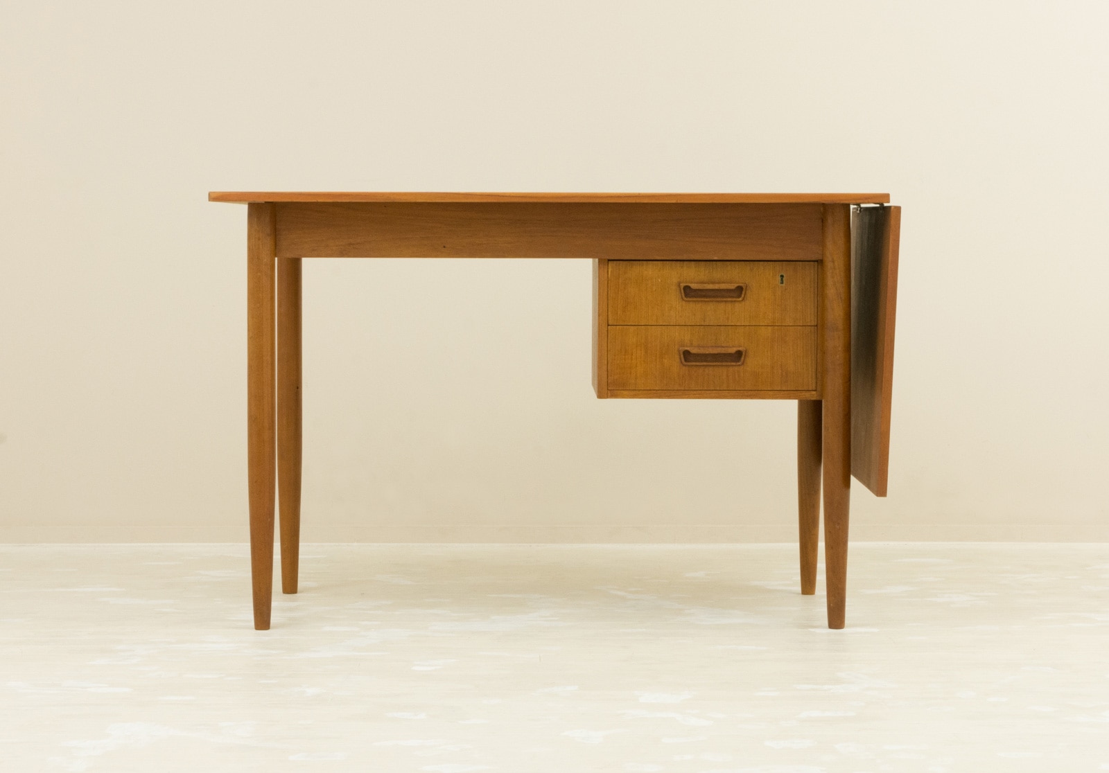 チーク デスク エクステンション 北欧ビンテージ家具CLOVERKY