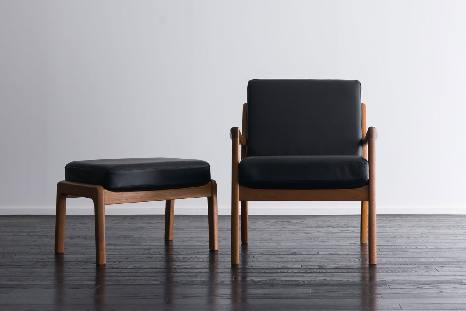 1人掛けソファオットマン 北欧ヴィンテージ家具の通販