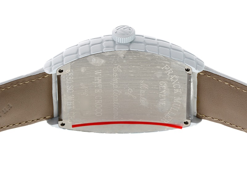 フランクミュラー - トノーカーベックス ホワイトクロコ | FRANCK