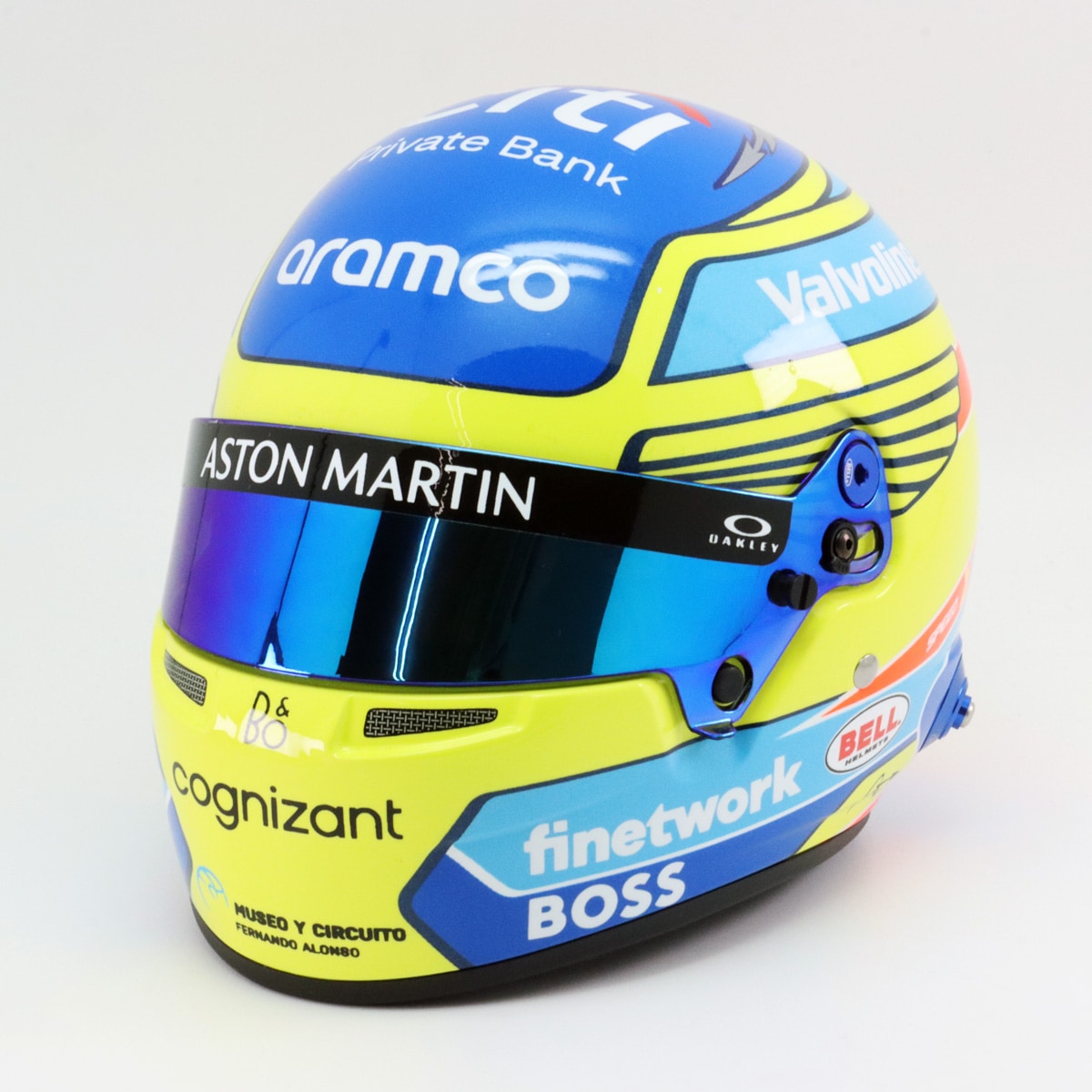 BELL 1/2スケール レプリカヘルメット アストンマーティン アラムコ F1