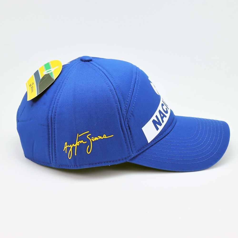 アイルトン セナ NACIONAL レプリカ ベースボール キャップ | キャップ