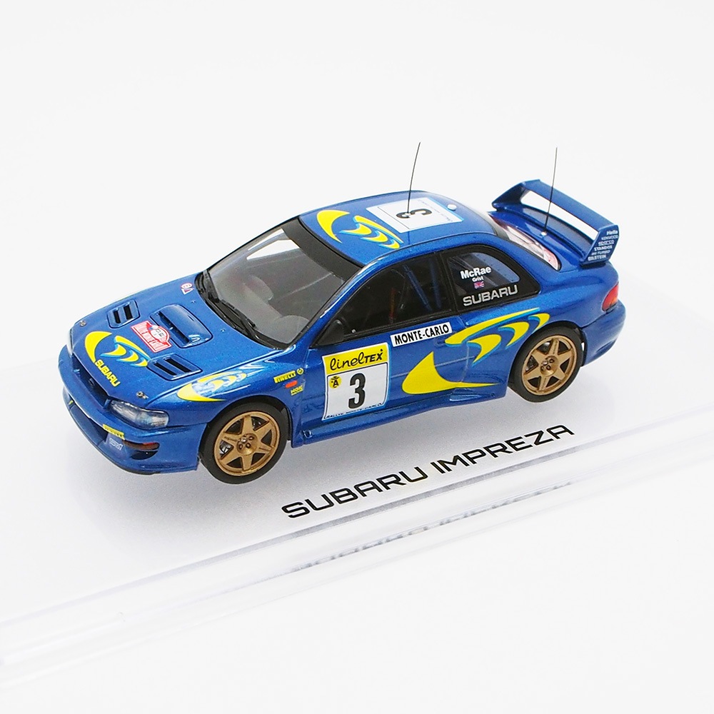 ホビージャパン 1/43 スバル インプレッサ No.3 コリン マクレー 1997