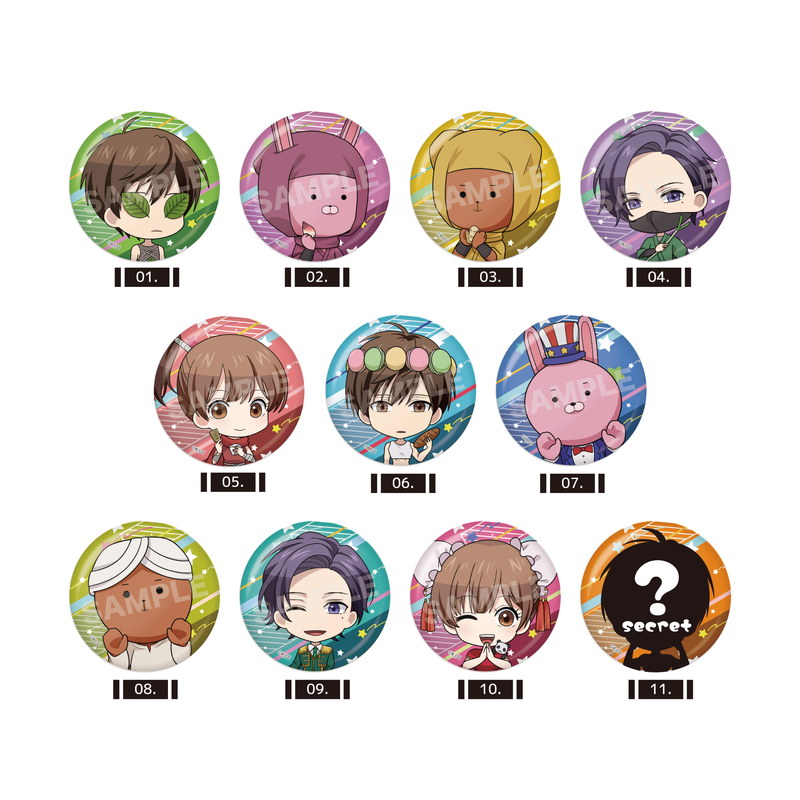 うらみちお兄さん』メタリック缶バッジ 第2弾 全11種 コンプリートBOX