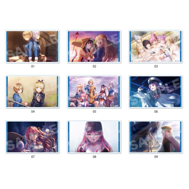 ヘブンバーンズレッド』アクリルカード 全9種 A コンプリートBOXセット