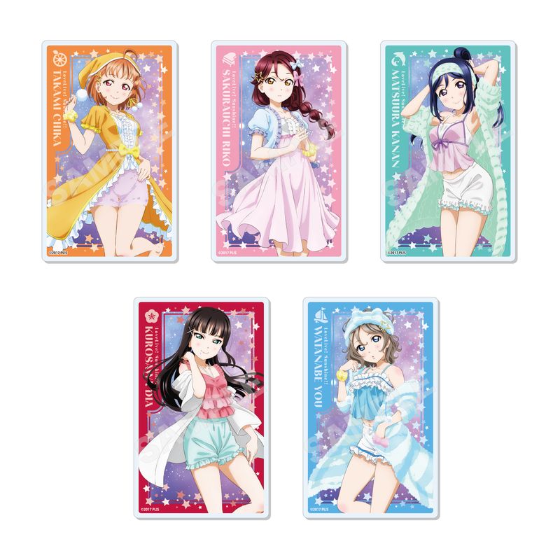 ラブライブ！サンシャイン!!』アクリルカード 第2弾 全9種