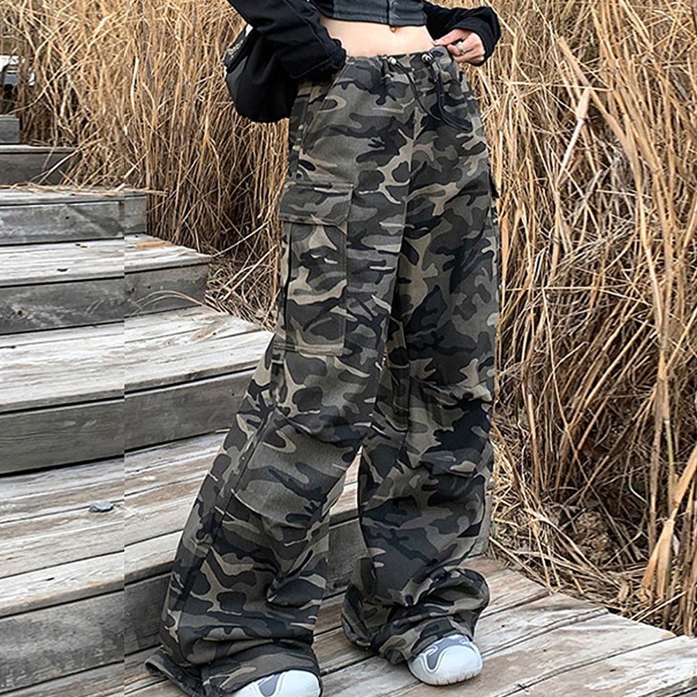 GO TO HOLLYWOOD カモフラ迷彩パンツ 01サイズ GO TO HOLLYWOOD