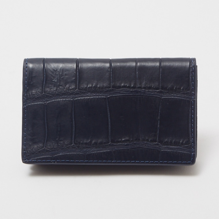 Creed crocodile カードケース ブラック 456C117 #10 | レザーバッグ