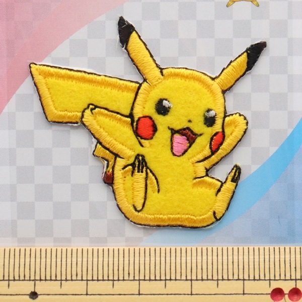 ポケモン ピカチュウ シールワッペン PSS001 | 手芸センタードリーム