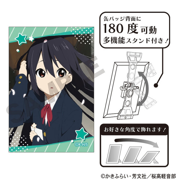 けいおん！ 缶マグネット＿平沢 唯