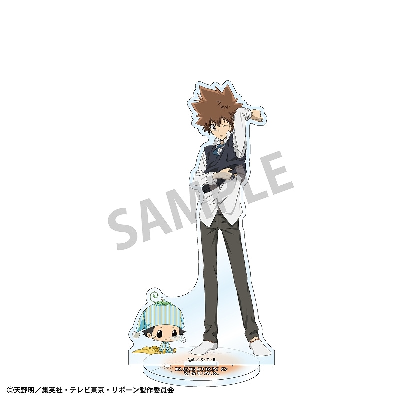 家庭教師ヒットマンREBORN! アクリルスタンド＿リボーン＆沢田 綱吉