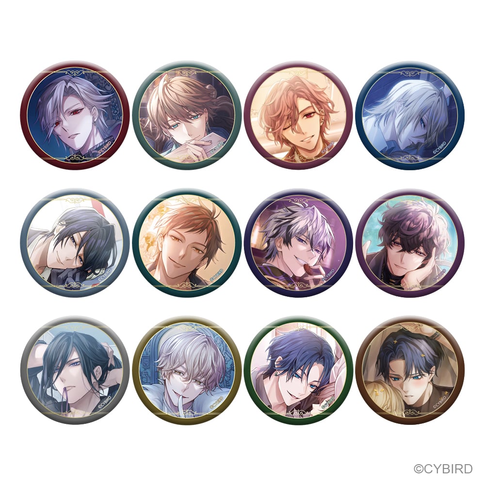 トレーディング57mm缶バッジ Dramatic Love ver.【イケメンヴィラン