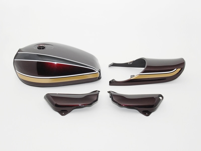 ゼファー1100 Z2タイプタンクセット(茶玉虫)【納期はお問い合わせ