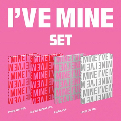 4種セット] 韓国音楽 IVE (アイブ) - I'VE MINE (バージョン4種セット