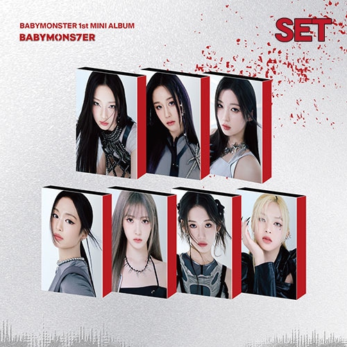 7種セット] 韓国音楽 BABYMONSTER (ベイビーモンスター) - 1stミニ