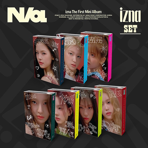 7種セット] 韓国音楽 izna (イズナ) - 1stミニアルバム 「N/a」 izna