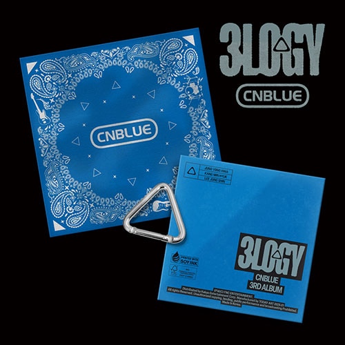 韓国音楽 CNBLUE (シーエヌブルー) - 3集 「3LOGY」 BANDANA Ver. 限定