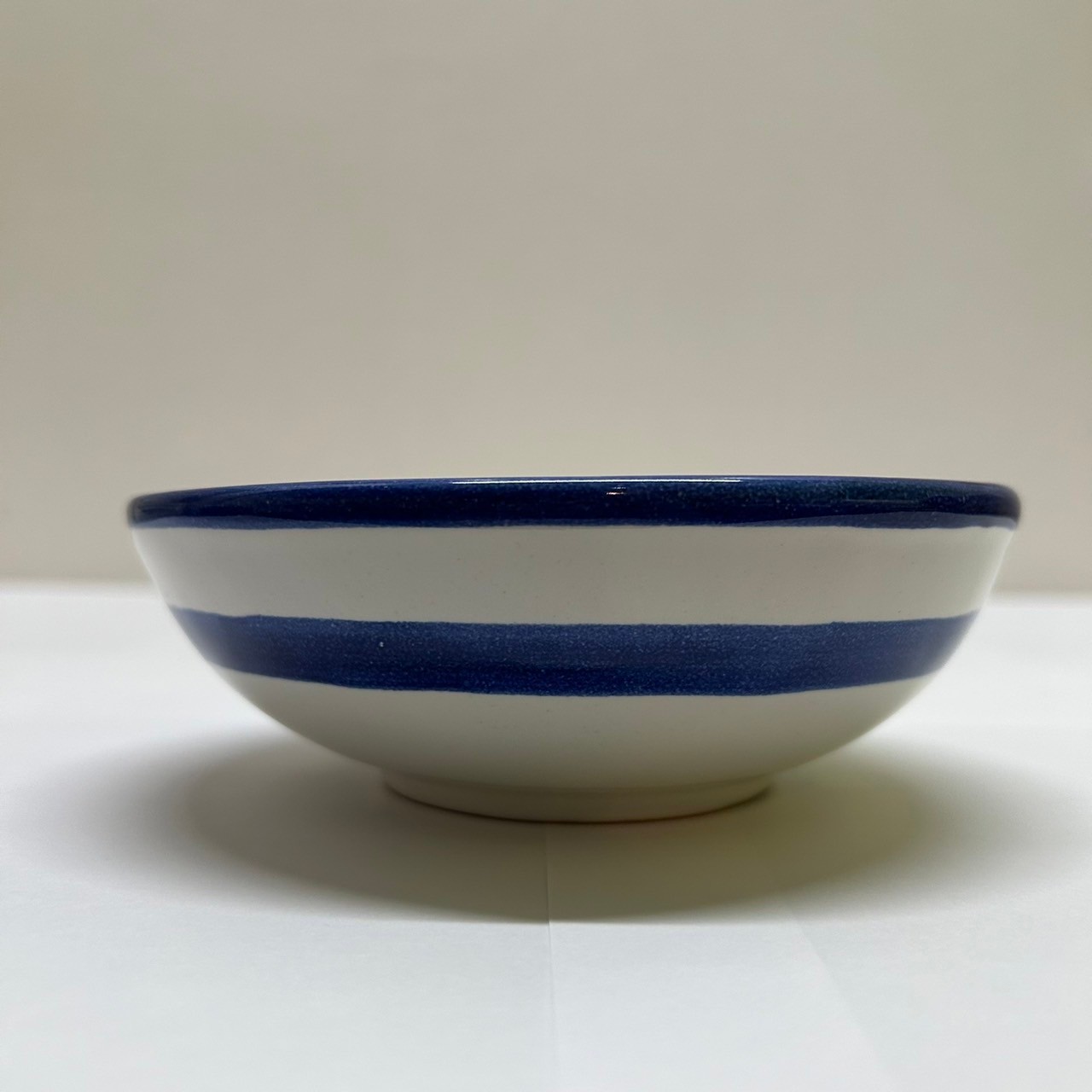 VIE170 ボウル ブルー ダブルレモンフラワー | 南イタリアの陶器