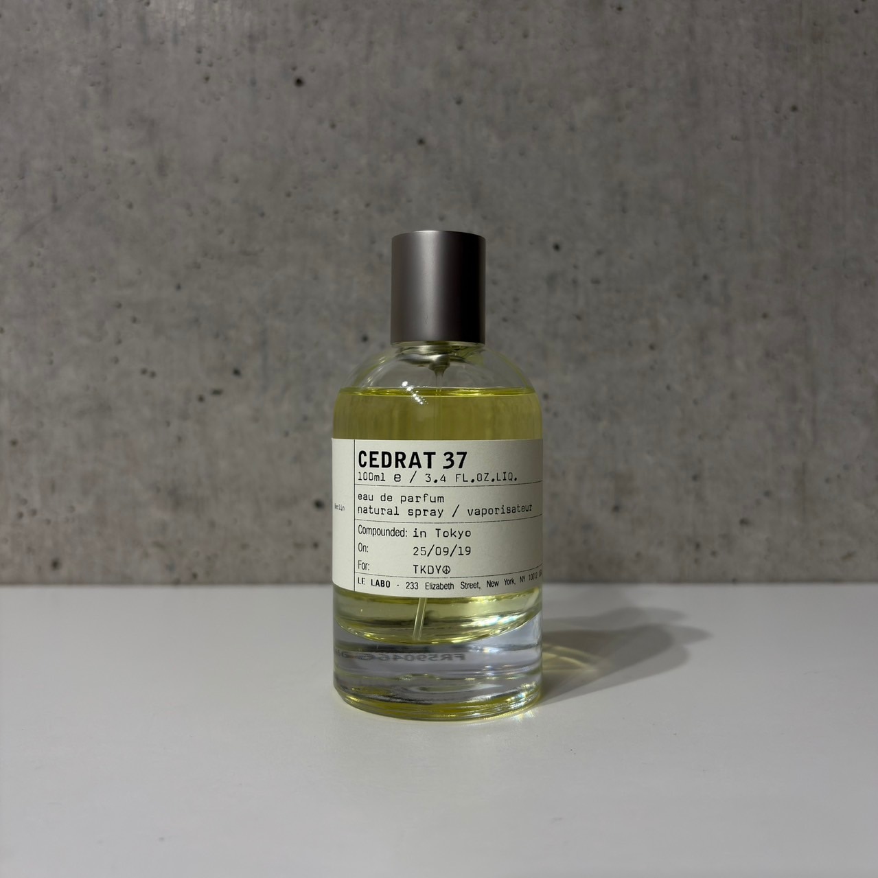 LE LABO ルラボ CEDRAT 37 セドラ 37 オードパルファム 1ml 国内正規品