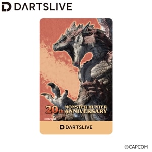 MONSTER HUNTER 20th ANNIVERSARY COLLABORATION DARTSLIVE CARD