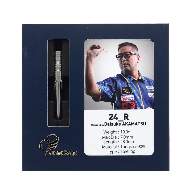 [中古ダーツ]COSMO DARTS 24_R Daisuke Akamatsu COSMO DARTS(コスモダーツ) Dice(ダイス) 2BA 坐間達哉選手モデル