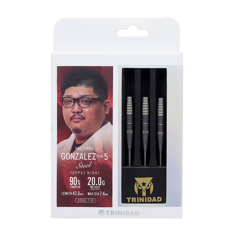 GONZALEZ TYPE5 ダーツ バレルセット ダーツ > ソフトダーツ > ブランド【タ行】 > トリニダード > PRO