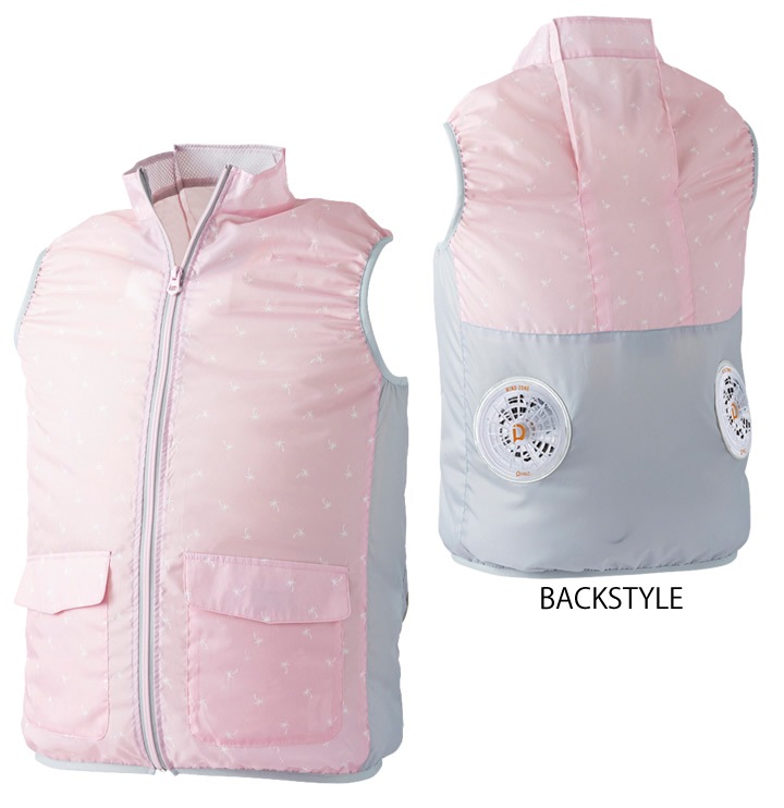 空調服 レディースベスト WZ 1872 服のみ 女性用 作業着 中国産業