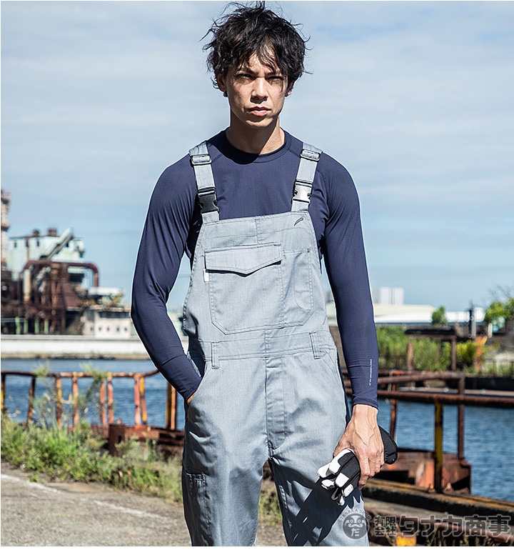 グレースエンジニアーズ つなぎ オーバーオール サロペット 速乾性 GE