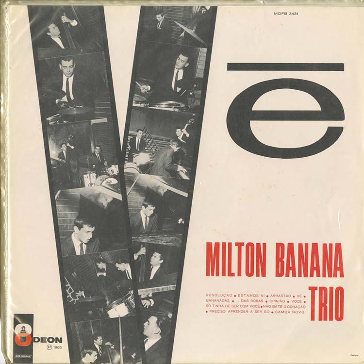 Milton Banana Trio (ミルトン・バナナ・トリオ) - Ve (1965) (Used LP