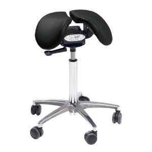 Salliチェアー[Salli Sway] ミドルタイプ（ブラック） ※開封後の返品