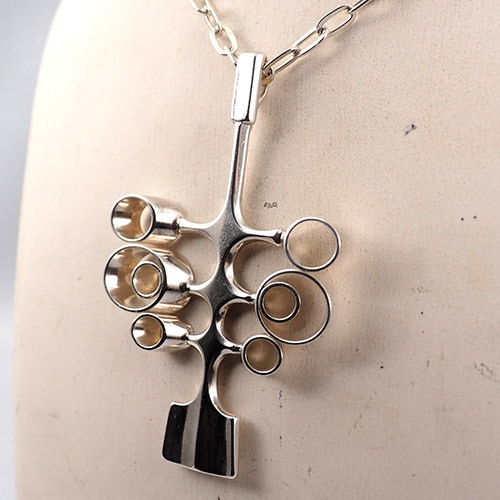 David Andersen デヴィッドアンデルセン シルバーサークルペンダント