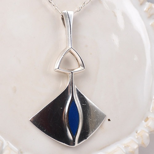 David Andersen デヴィッドアンデルセン シルバー＆ブルーエナメル