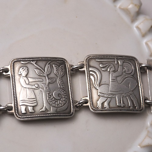 David Andersen デヴィッドアンデルセン シルバー 馬とドラゴンの神話