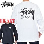 大きいサイズメンズ STUSSY ステューシー クルーネック スウェット