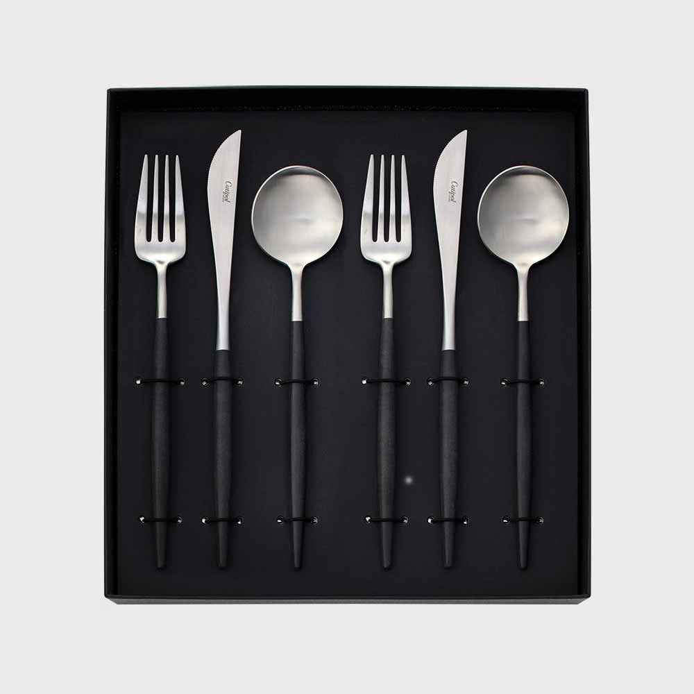 国内正規品】Cutipol クチポール カトラリー / GOA ゴア / 黒 ブラック