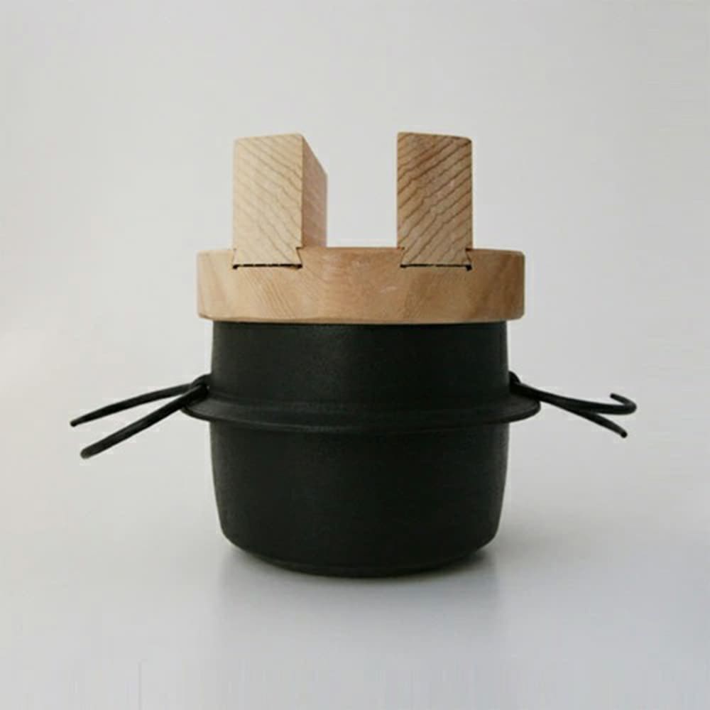 南部鉄器 / 釜定 / 羽釜3合用【ゆうパケット不可】｜designshop