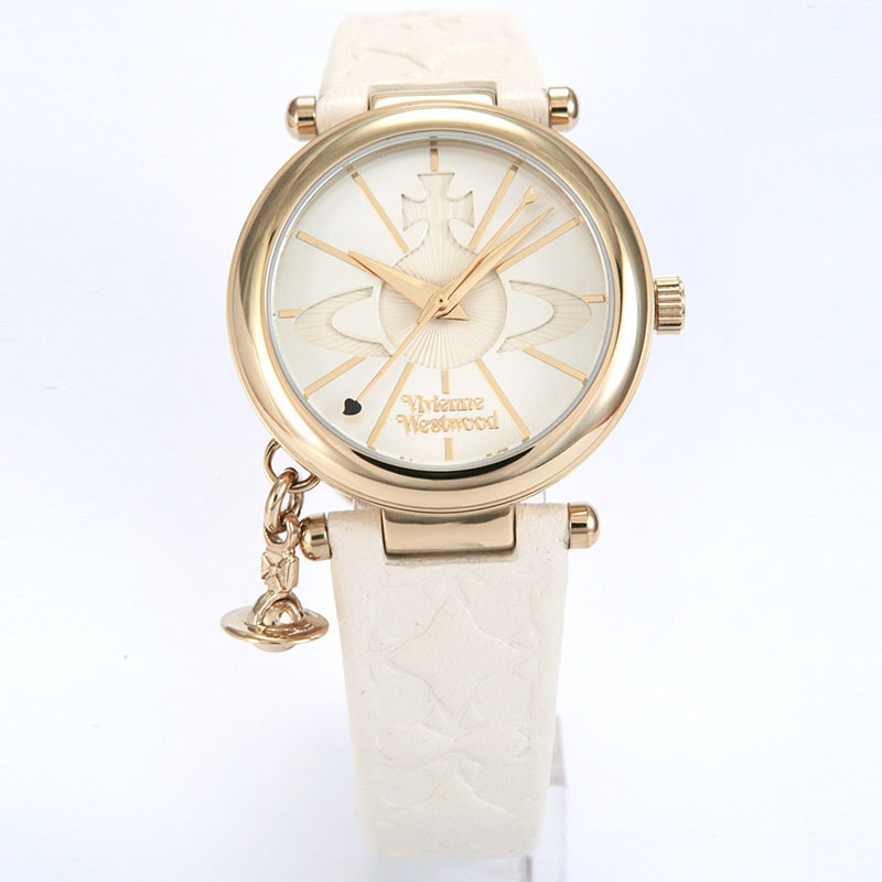 ヴィヴィアンウエストウッド]Vivienne Westwood 腕時計 ORBII ホワイト