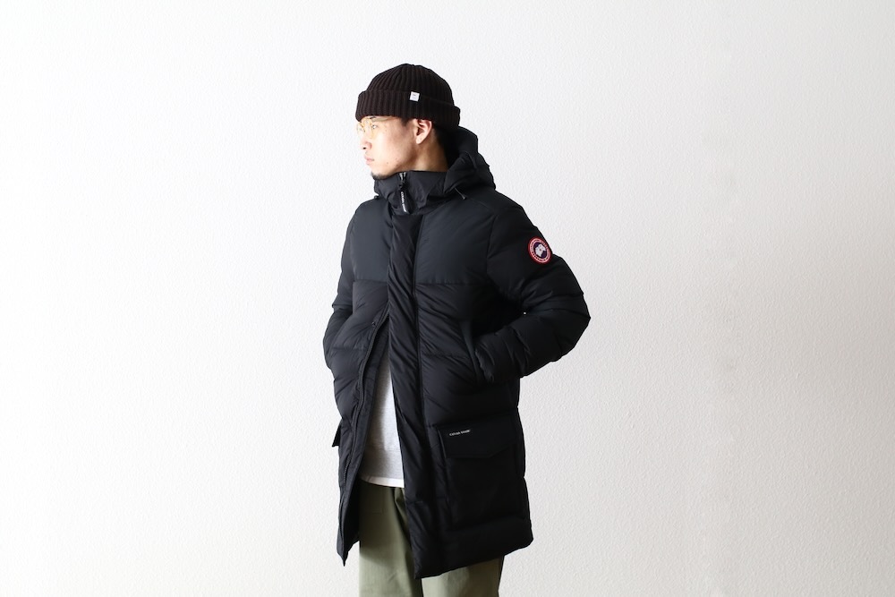 【美品】カナダグース　アームストロング　ダウン　黒　Lサイズ 10% > 20%OFF] CANADA GOOSE (カナダグース)“ARMSTRONG PARKA