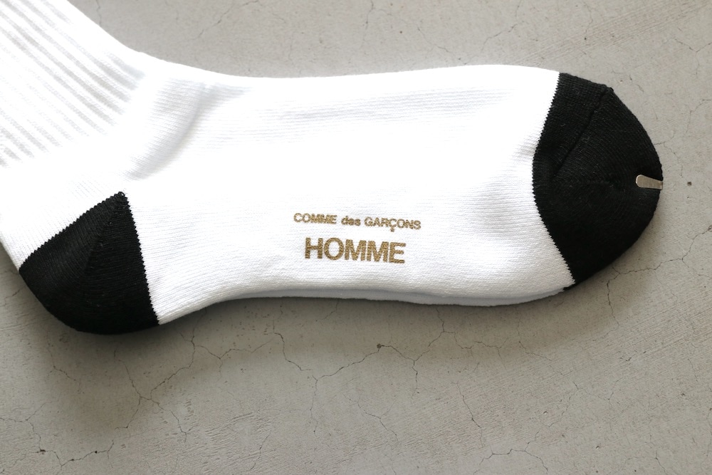 コムデギャルソン ソックス 靴下 comme des garcons homme ロゴ
