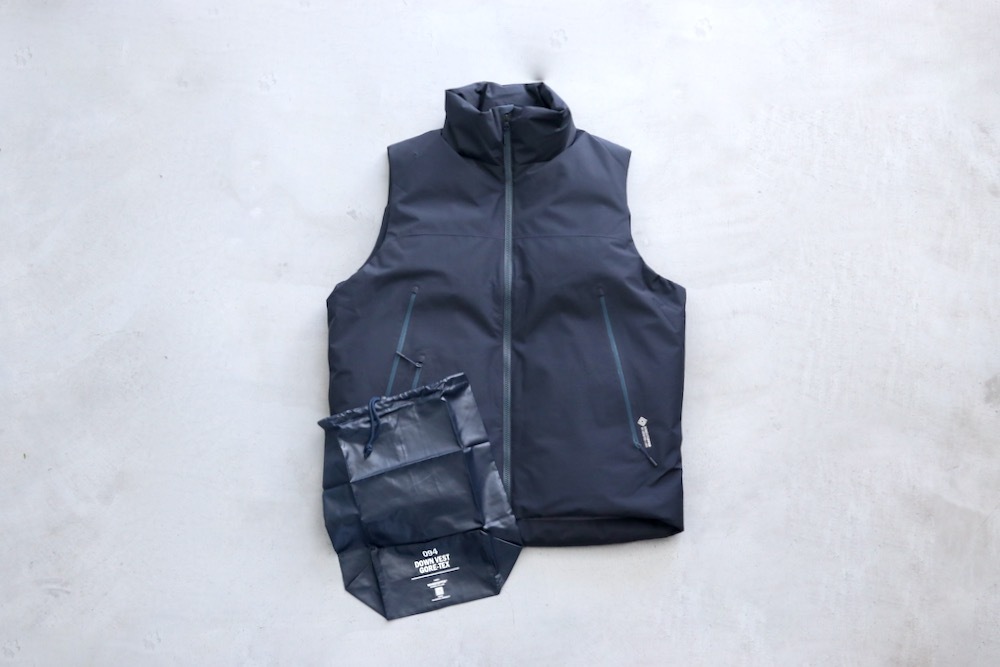 即完　DAIWA LIFESTYLE『GORE-TEX VEST』 Gore-tex Infinium Field Down Vest | Daiwa Pier39 | RADPRESENT