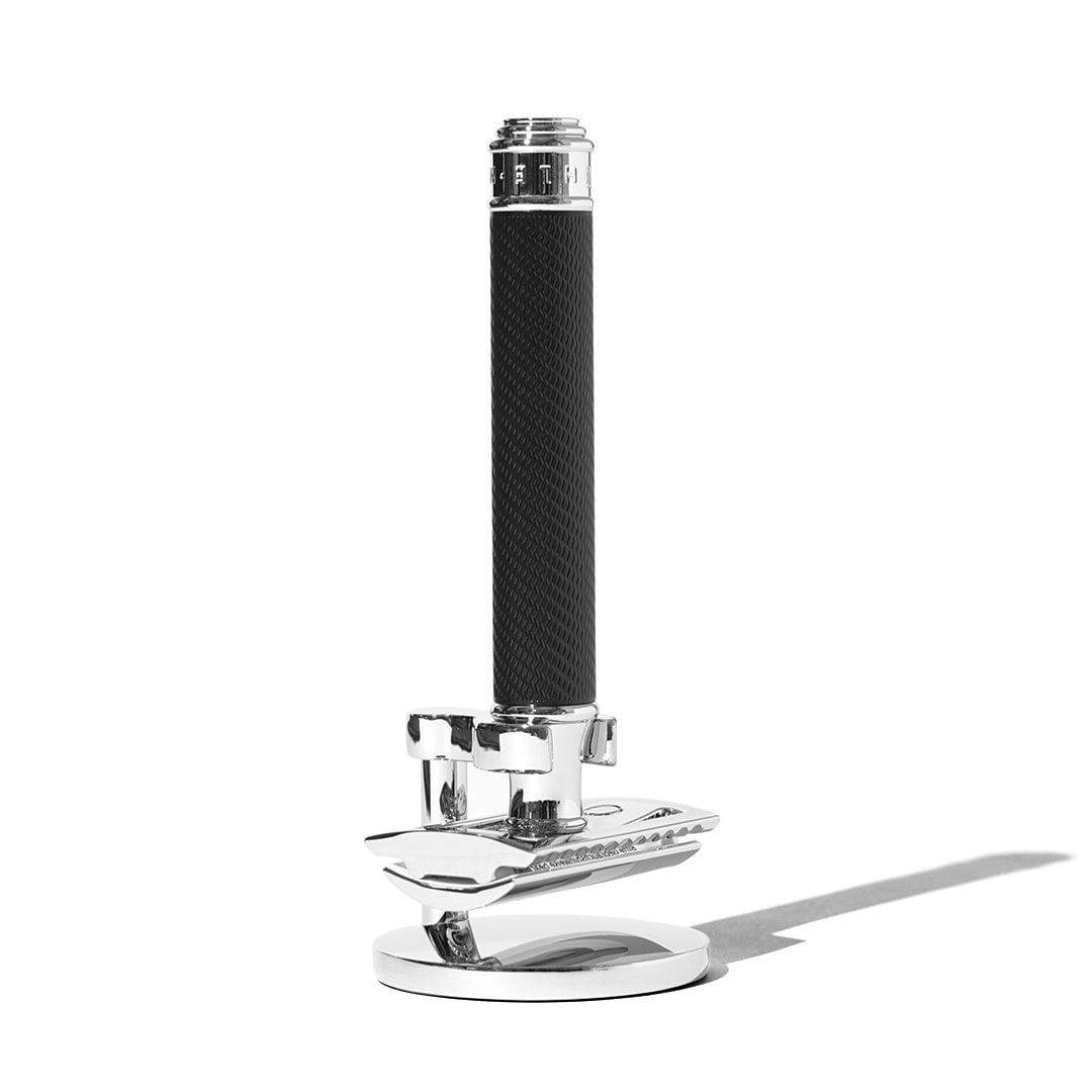 トラディショナル レイザー（ブラック） スタンド付き クローズドコム_