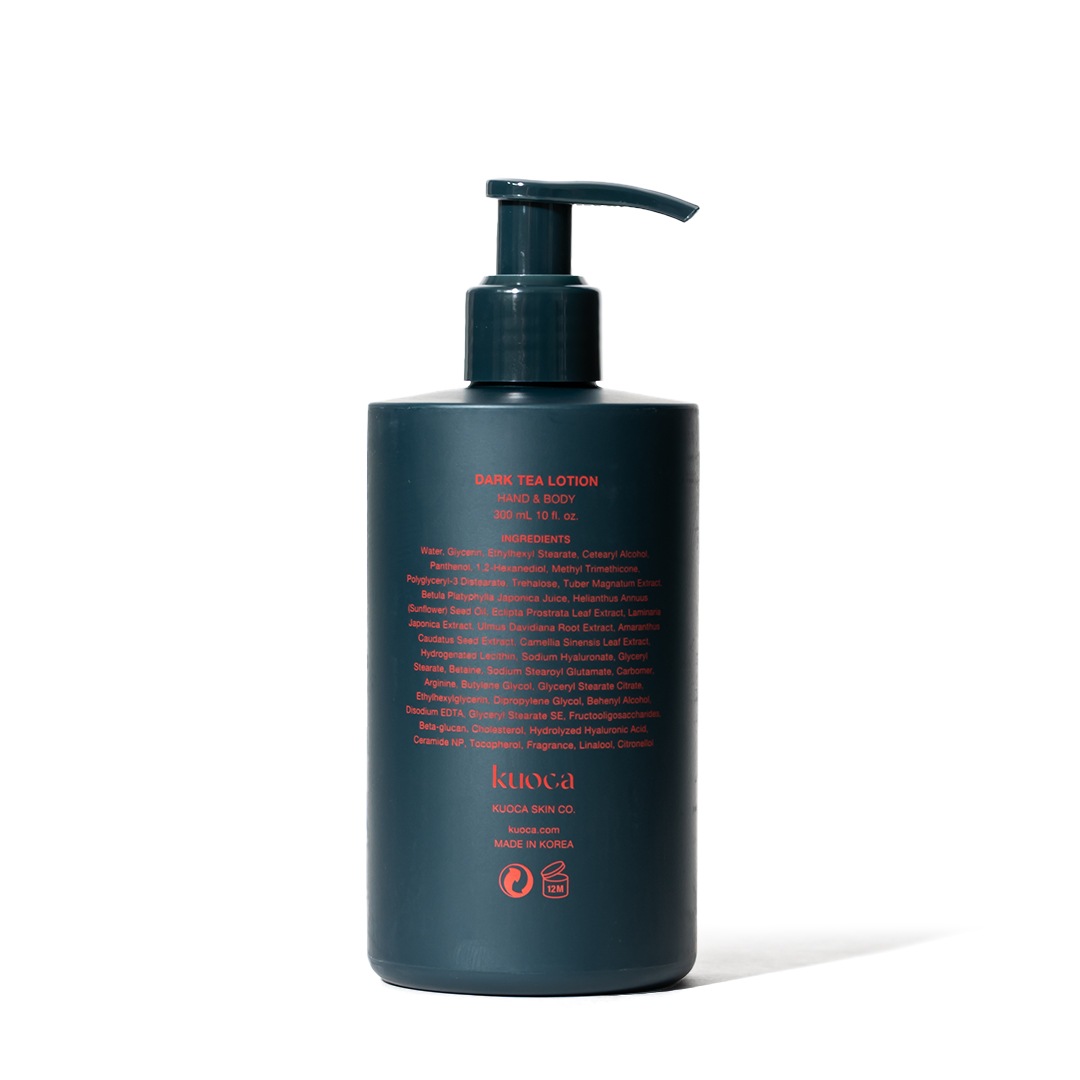 DARK TEA HAND&BODY LOTION／kuoca（ハンド＆ボディクリーム