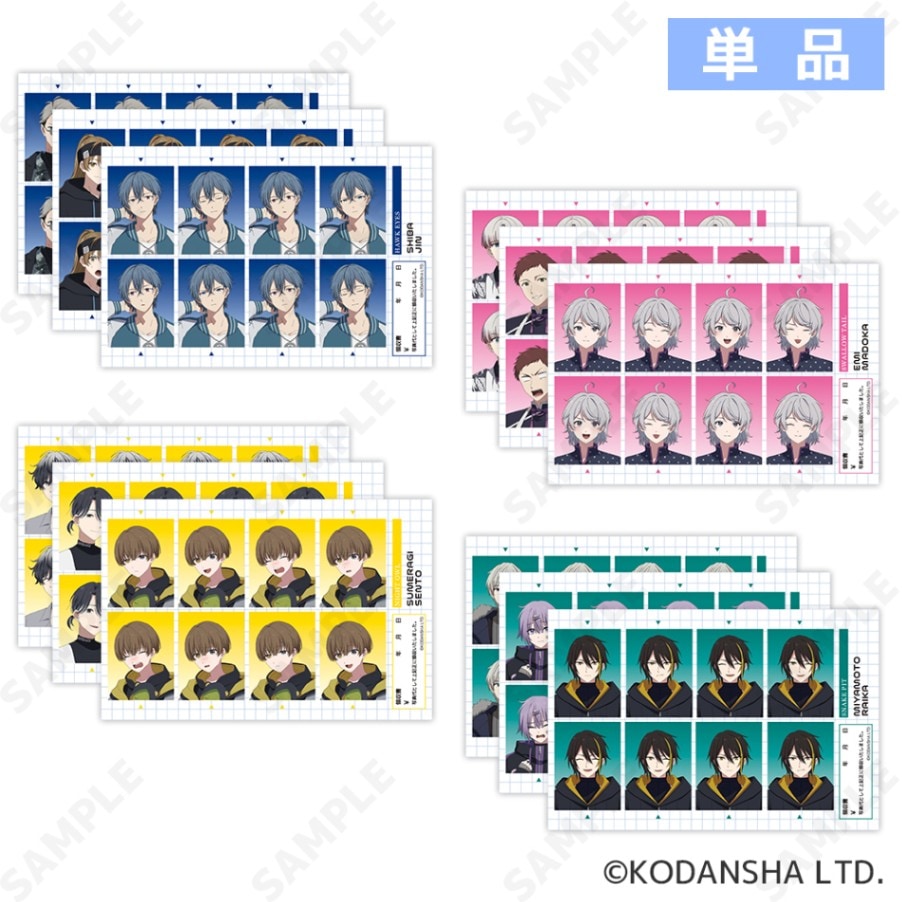 予約販売】 ハンドレッドノート ステッカーセット 2.スワロウテイル