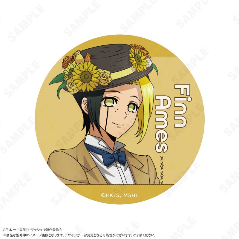事後受注】マッシュル-MASHLE- トレーディング缶バッジ［flower