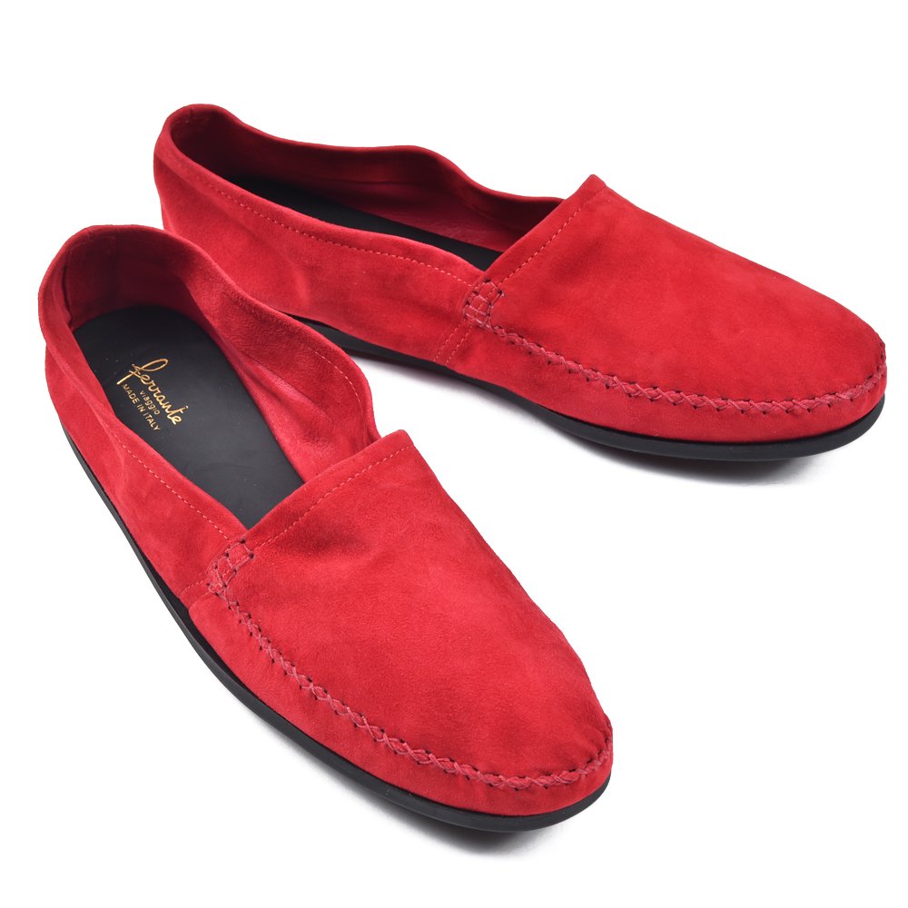FERRANTE VIAGGIO フェランテ ヴィアッジョ TAO スエード スリッポン