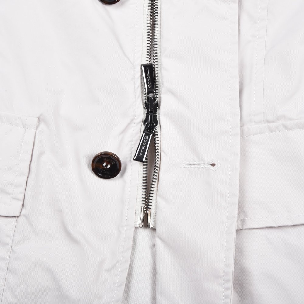 MOORER ムーレー PORTO-KM2 ポリエステル M65型 ジャケット IVORY