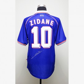 ジダン直筆サイン入りフランス代表2006フォト特製フレーム入り | THE