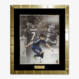 ジダン直筆サイン入りフランス代表2006フォト特製フレーム入り | THE