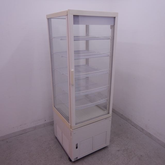 サンヨー 冷蔵ショーケース 中古 SSR-220N 220L 4面ガラス 100V